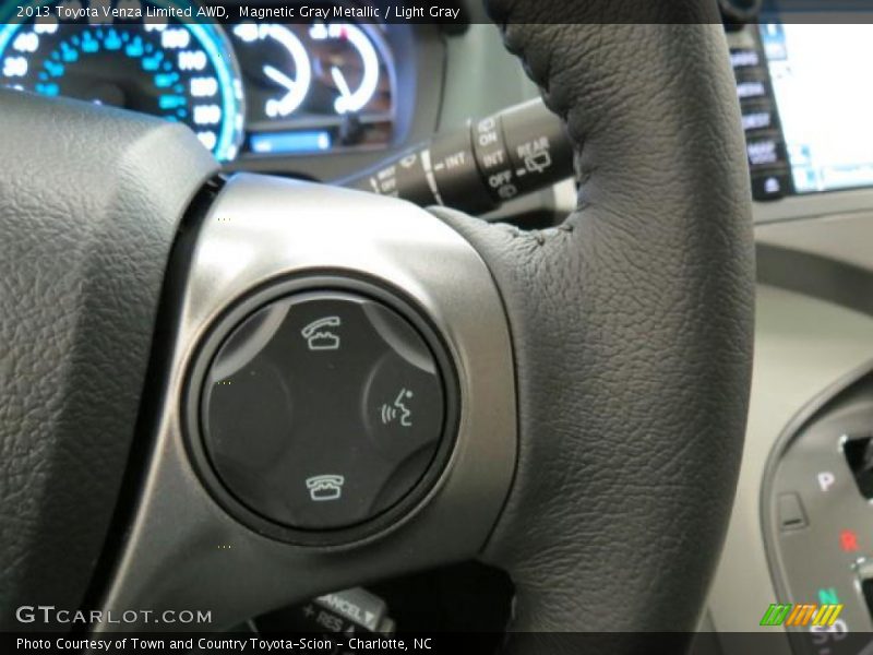 Magnetic Gray Metallic / Light Gray 2013 Toyota Venza Limited AWD