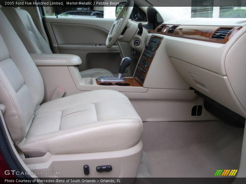 Merlot Metallic / Pebble Beige 2005 Ford Five Hundred Limited