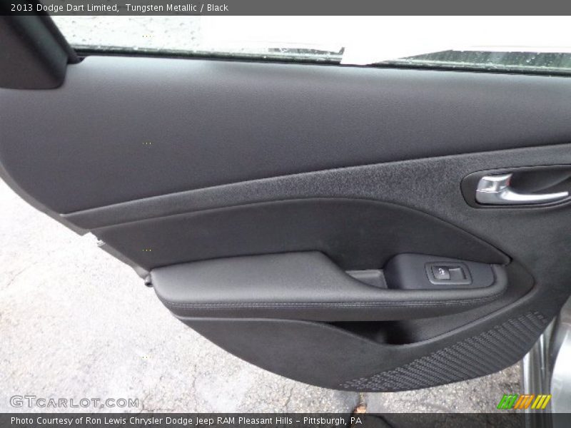 Tungsten Metallic / Black 2013 Dodge Dart Limited
