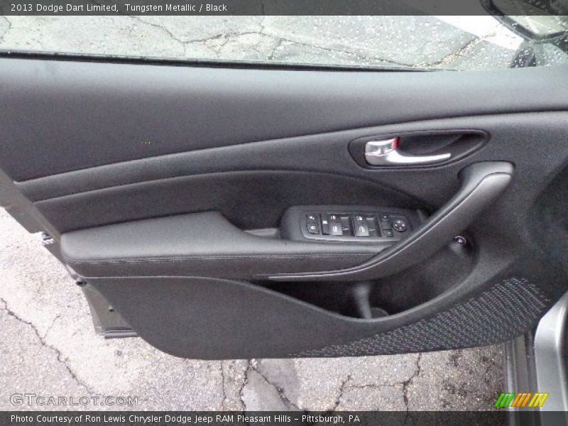 Tungsten Metallic / Black 2013 Dodge Dart Limited