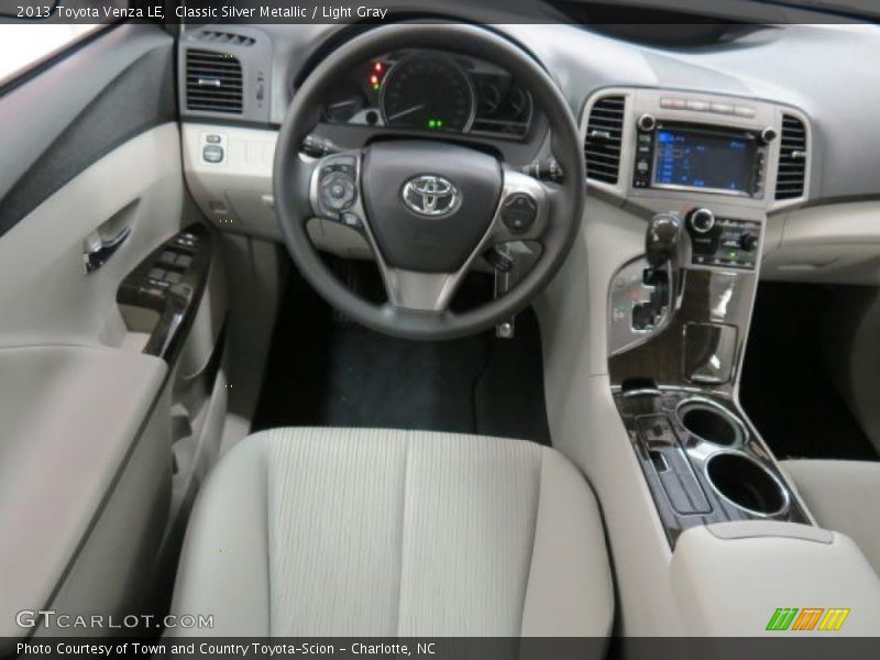 Classic Silver Metallic / Light Gray 2013 Toyota Venza LE