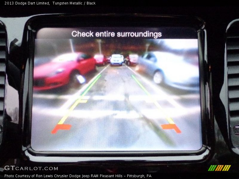 Tungsten Metallic / Black 2013 Dodge Dart Limited
