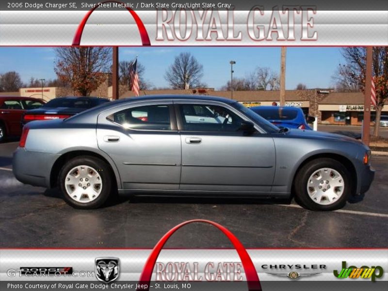 Silver Steel Metallic / Dark Slate Gray/Light Slate Gray 2006 Dodge Charger SE