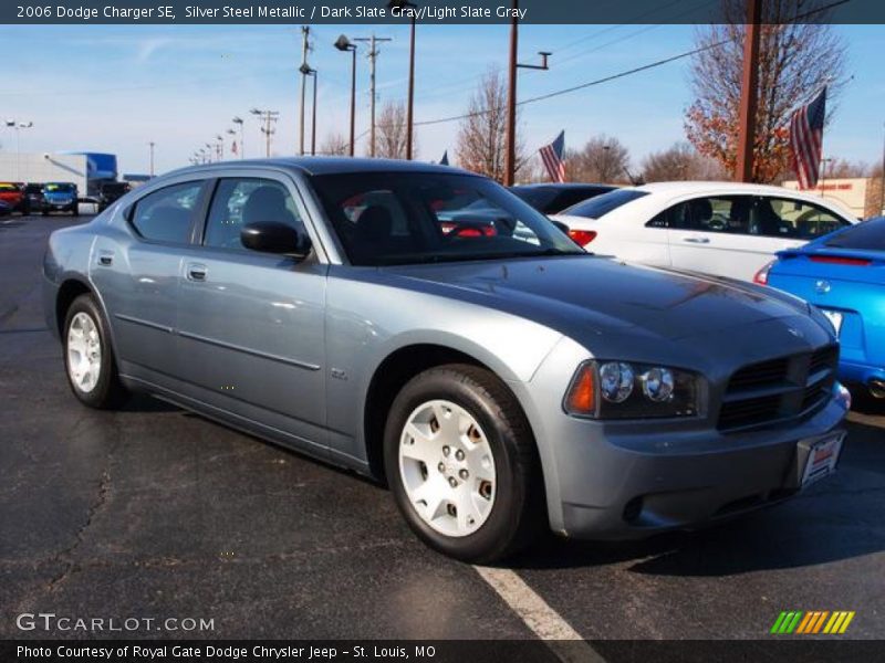 Silver Steel Metallic / Dark Slate Gray/Light Slate Gray 2006 Dodge Charger SE