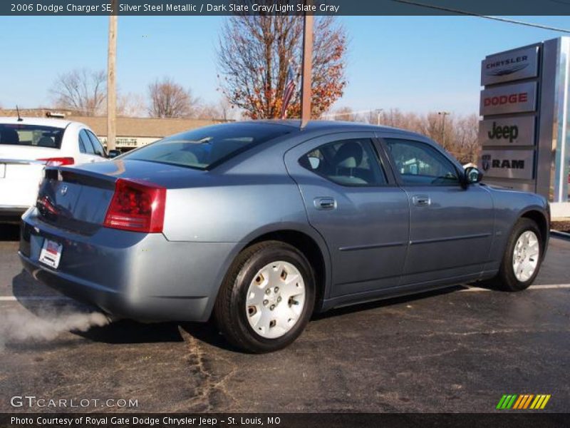 Silver Steel Metallic / Dark Slate Gray/Light Slate Gray 2006 Dodge Charger SE