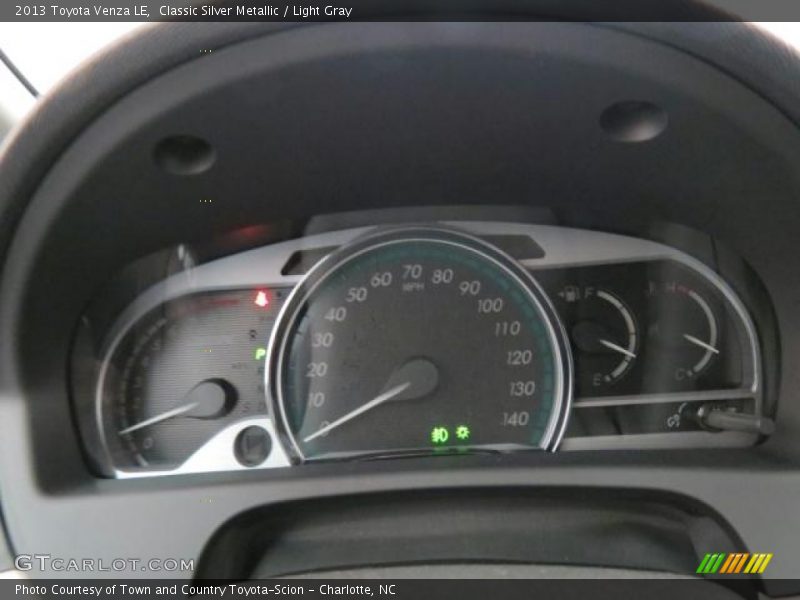 Classic Silver Metallic / Light Gray 2013 Toyota Venza LE