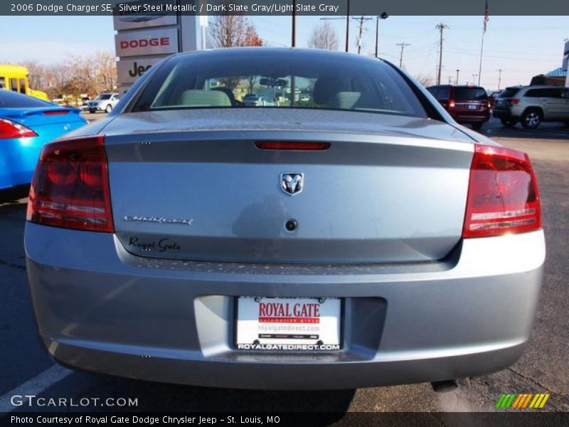 Silver Steel Metallic / Dark Slate Gray/Light Slate Gray 2006 Dodge Charger SE