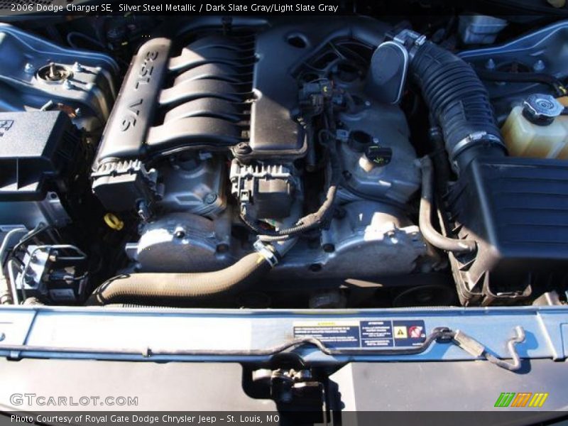 Silver Steel Metallic / Dark Slate Gray/Light Slate Gray 2006 Dodge Charger SE