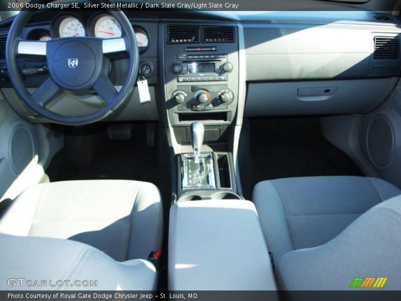 Silver Steel Metallic / Dark Slate Gray/Light Slate Gray 2006 Dodge Charger SE