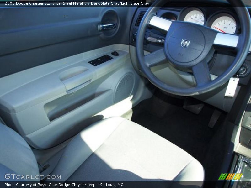 Silver Steel Metallic / Dark Slate Gray/Light Slate Gray 2006 Dodge Charger SE