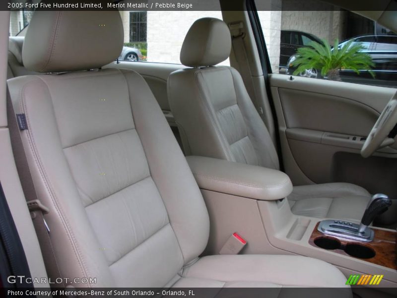 Merlot Metallic / Pebble Beige 2005 Ford Five Hundred Limited