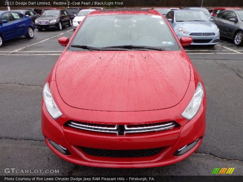 Redline 2-Coat Pearl / Black/Light Frost 2013 Dodge Dart Limited