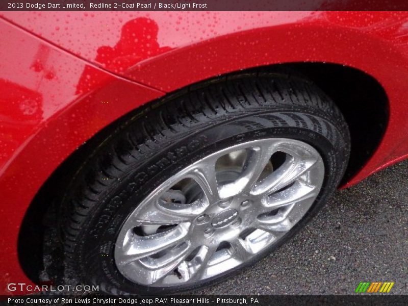 Redline 2-Coat Pearl / Black/Light Frost 2013 Dodge Dart Limited