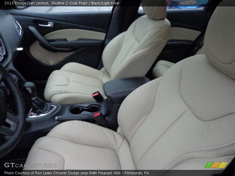 Redline 2-Coat Pearl / Black/Light Frost 2013 Dodge Dart Limited