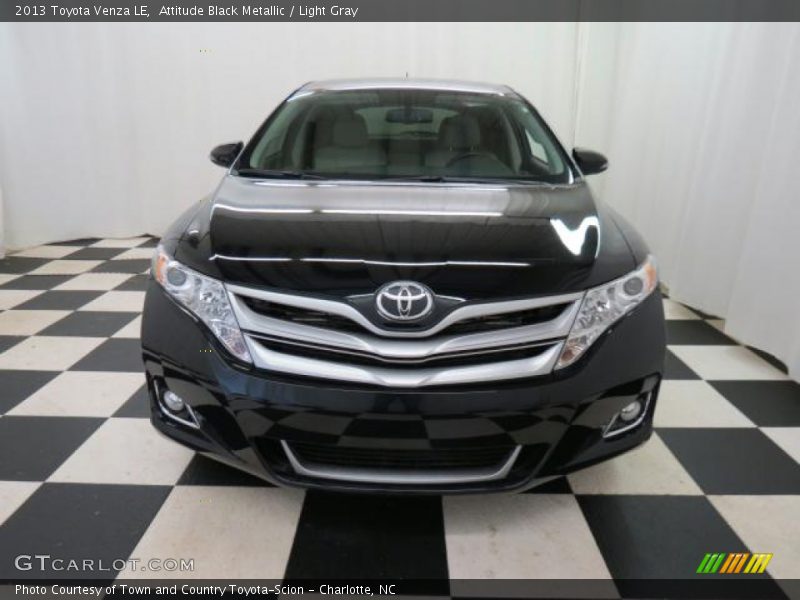Attitude Black Metallic / Light Gray 2013 Toyota Venza LE
