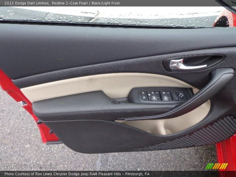 Redline 2-Coat Pearl / Black/Light Frost 2013 Dodge Dart Limited