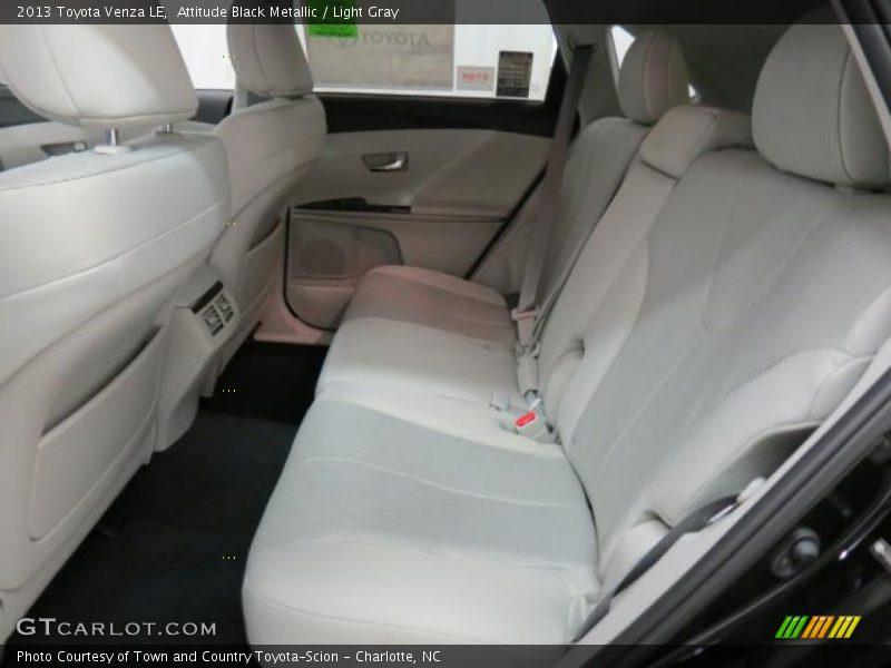 Attitude Black Metallic / Light Gray 2013 Toyota Venza LE