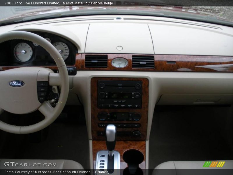Merlot Metallic / Pebble Beige 2005 Ford Five Hundred Limited