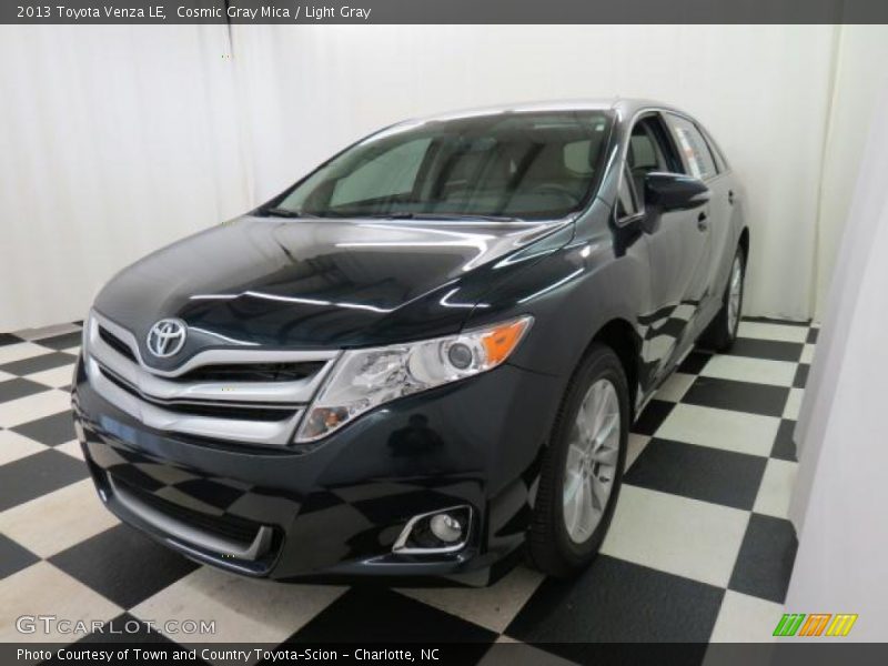Cosmic Gray Mica / Light Gray 2013 Toyota Venza LE