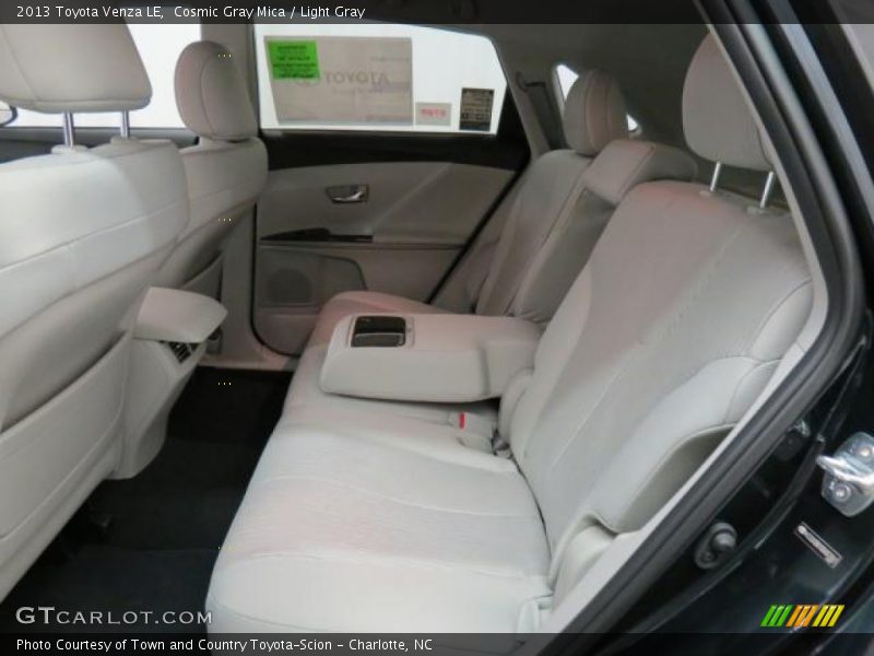 Cosmic Gray Mica / Light Gray 2013 Toyota Venza LE
