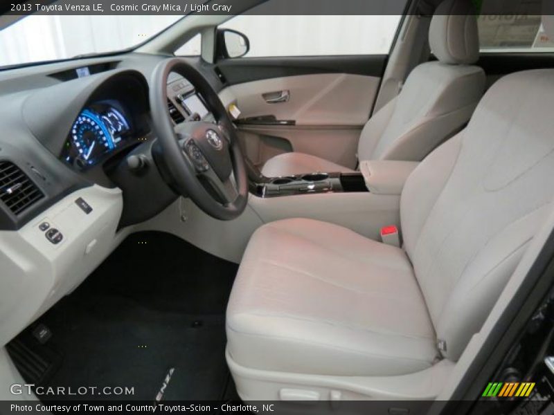 Cosmic Gray Mica / Light Gray 2013 Toyota Venza LE