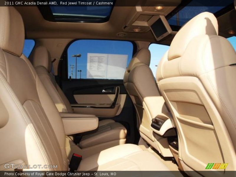 Red Jewel Tintcoat / Cashmere 2011 GMC Acadia Denali AWD