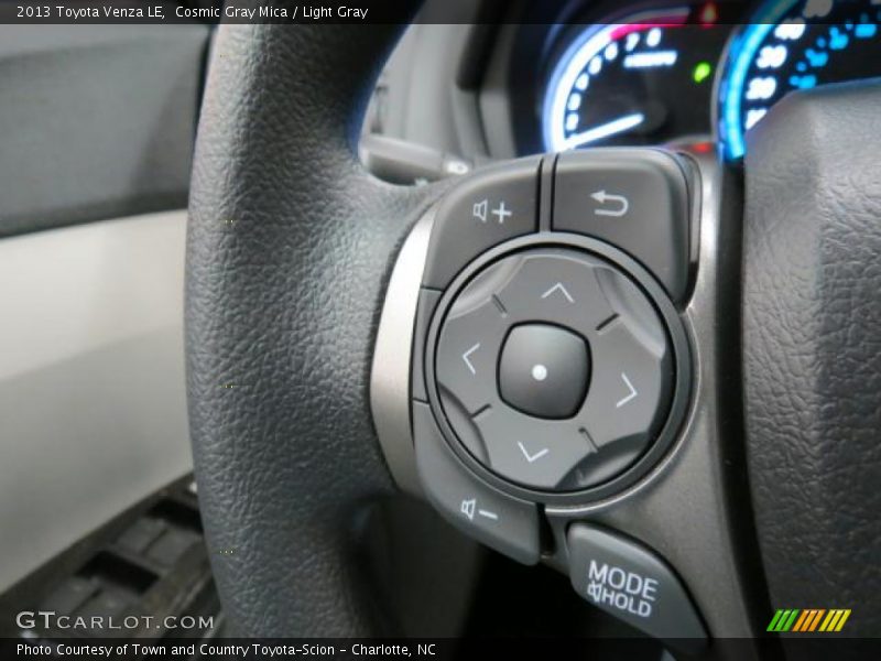Controls of 2013 Venza LE