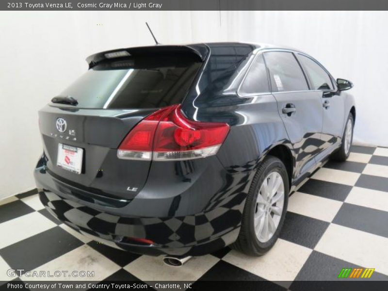 Cosmic Gray Mica / Light Gray 2013 Toyota Venza LE