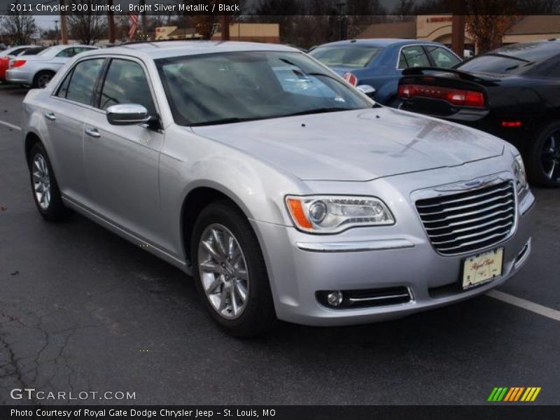 Bright Silver Metallic / Black 2011 Chrysler 300 Limited