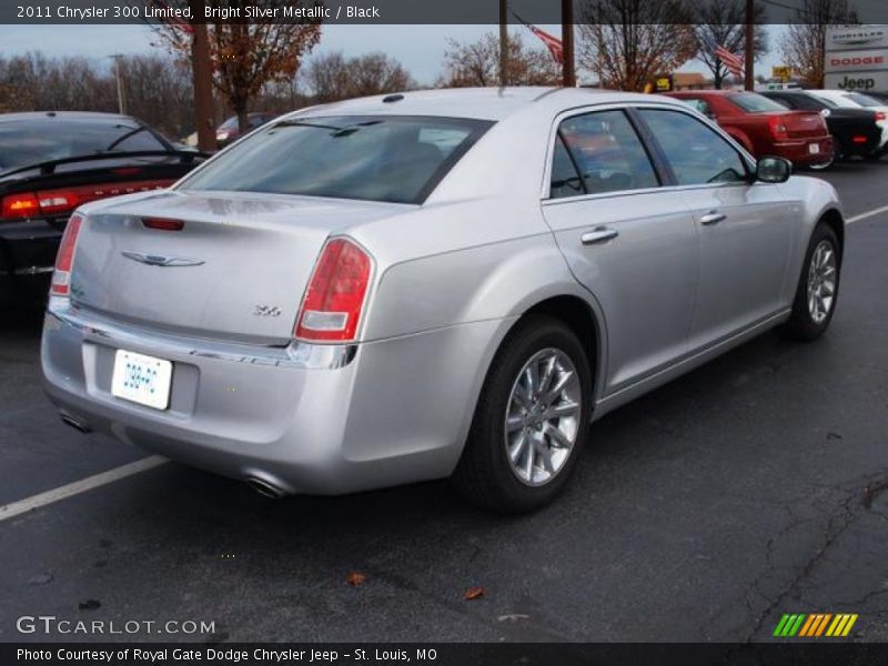 Bright Silver Metallic / Black 2011 Chrysler 300 Limited
