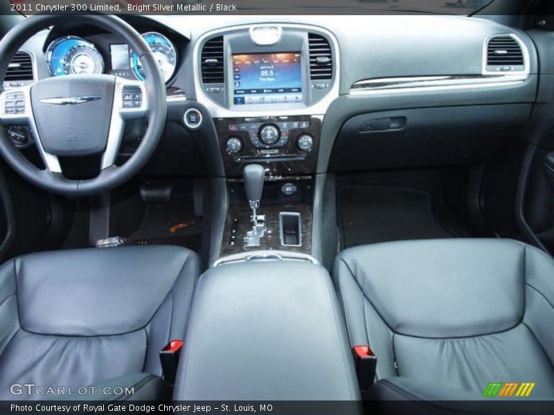 Bright Silver Metallic / Black 2011 Chrysler 300 Limited