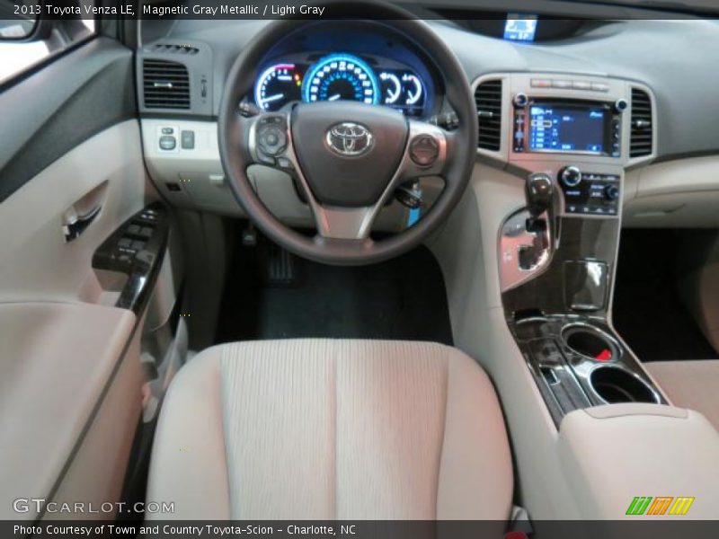 Magnetic Gray Metallic / Light Gray 2013 Toyota Venza LE