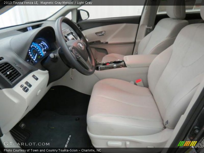 Magnetic Gray Metallic / Light Gray 2013 Toyota Venza LE