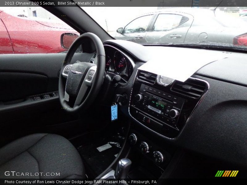 Billet Silver Metallic / Black 2013 Chrysler 200 S Sedan