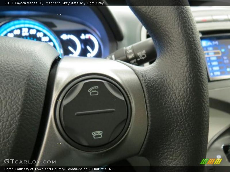 Magnetic Gray Metallic / Light Gray 2013 Toyota Venza LE