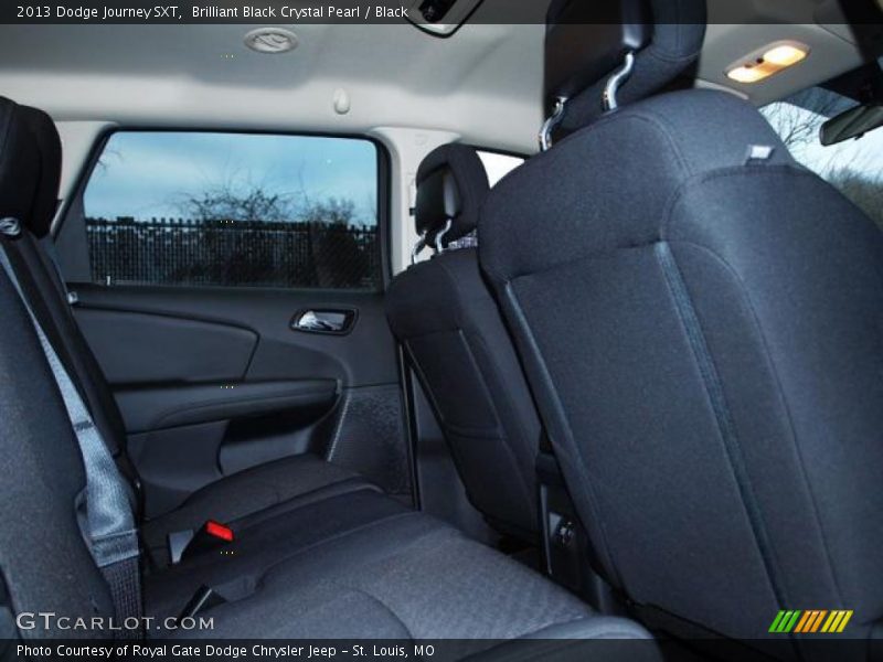 Brilliant Black Crystal Pearl / Black 2013 Dodge Journey SXT