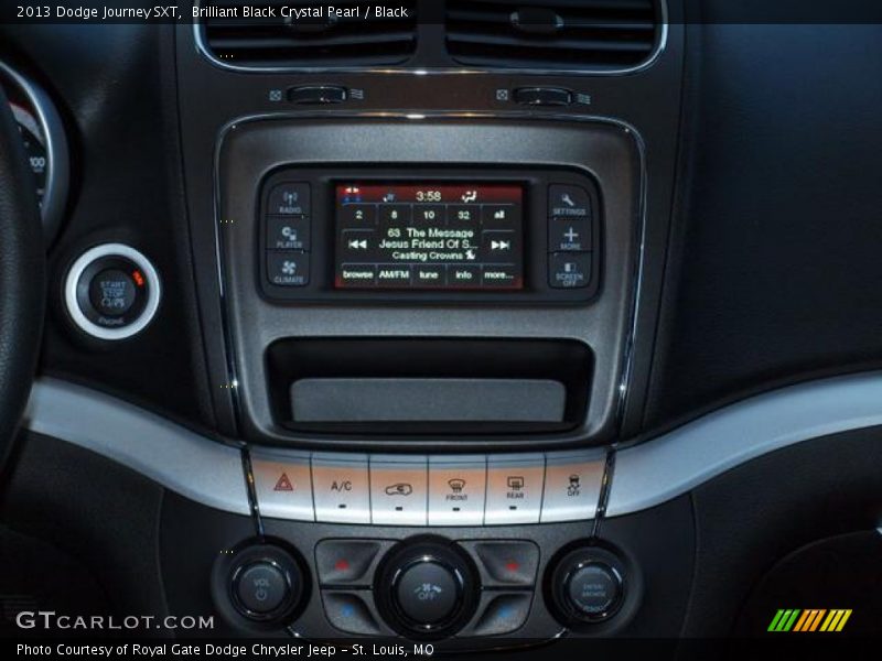 Brilliant Black Crystal Pearl / Black 2013 Dodge Journey SXT