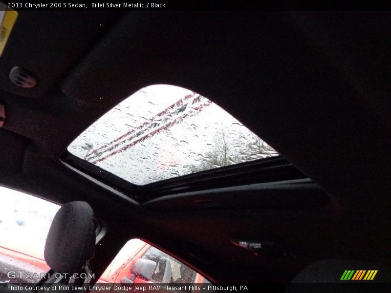 Billet Silver Metallic / Black 2013 Chrysler 200 S Sedan