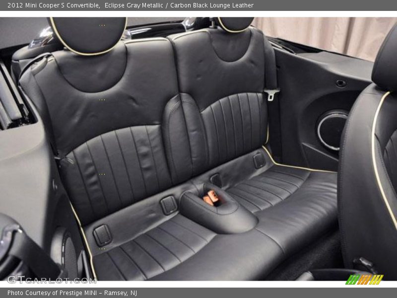 Rear Seat of 2012 Cooper S Convertible