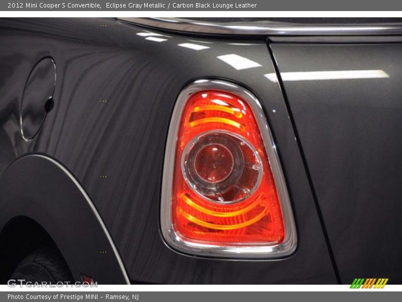 Eclipse Gray Metallic / Carbon Black Lounge Leather 2012 Mini Cooper S Convertible