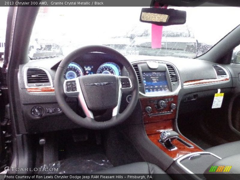 Granite Crystal Metallic / Black 2013 Chrysler 300 AWD