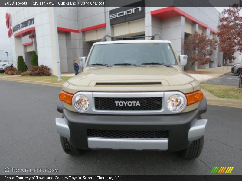 Quicksand / Dark Charcoal 2013 Toyota FJ Cruiser 4WD