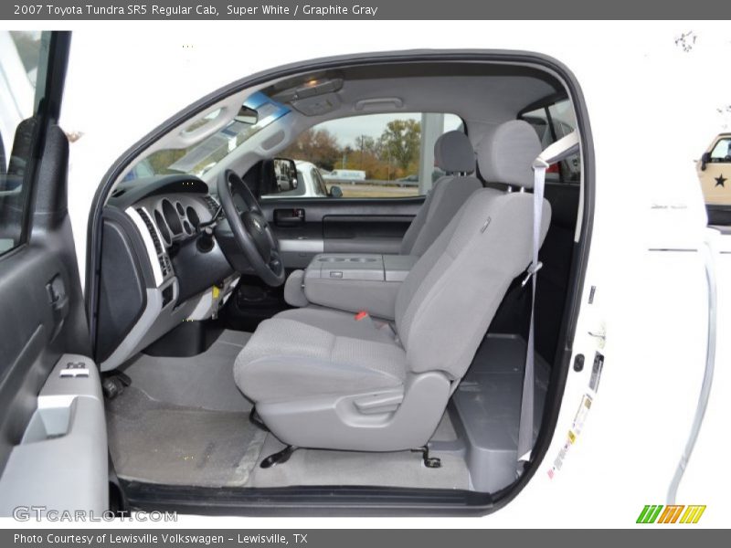  2007 Tundra SR5 Regular Cab Graphite Gray Interior