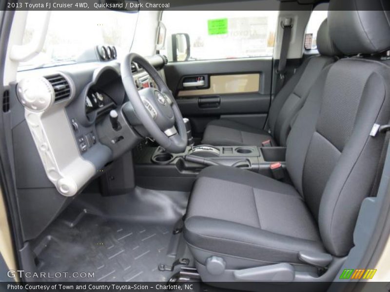  2013 FJ Cruiser 4WD Dark Charcoal Interior