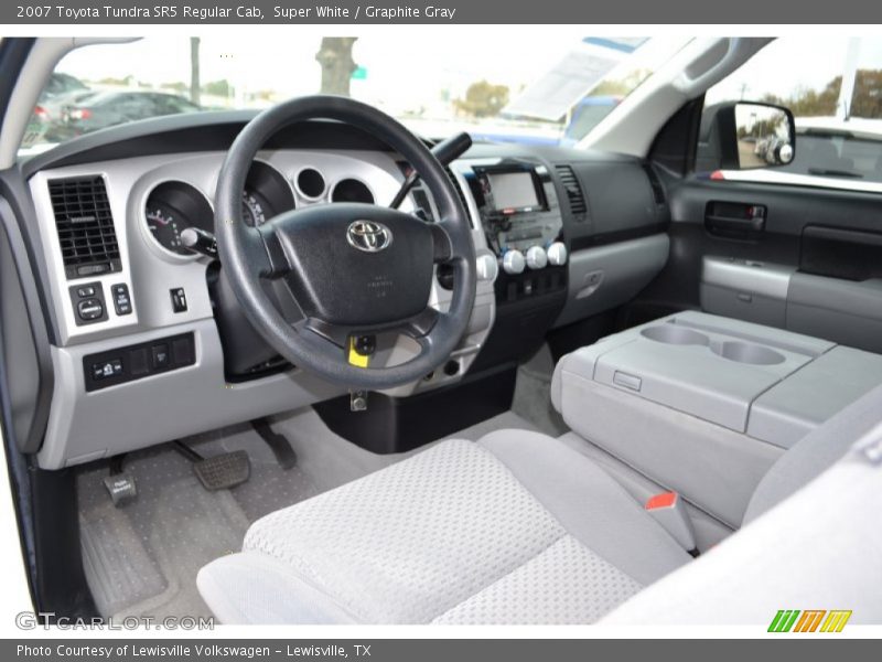 Graphite Gray Interior - 2007 Tundra SR5 Regular Cab 