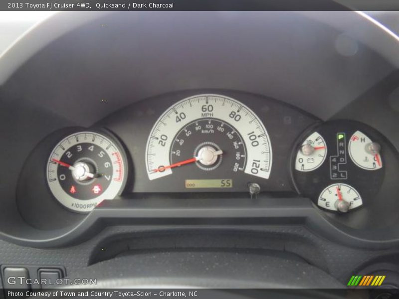  2013 FJ Cruiser 4WD 4WD Gauges
