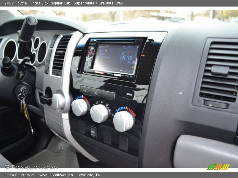 Controls of 2007 Tundra SR5 Regular Cab