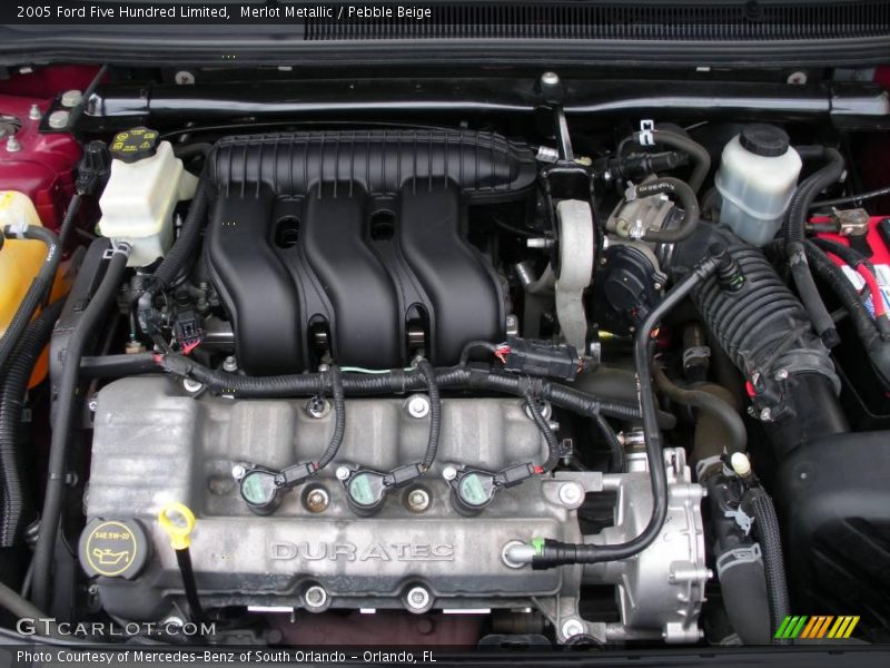 Merlot Metallic / Pebble Beige 2005 Ford Five Hundred Limited