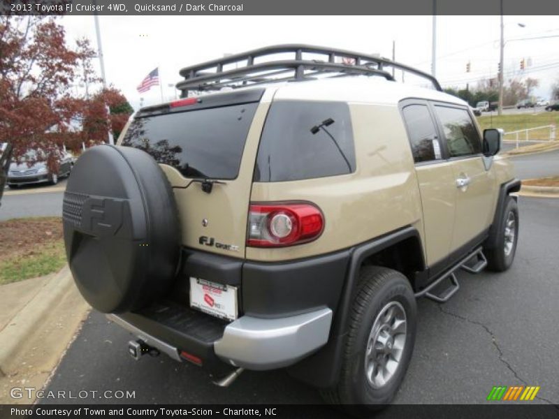 Quicksand / Dark Charcoal 2013 Toyota FJ Cruiser 4WD