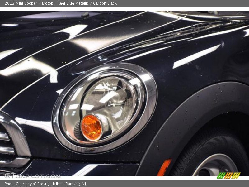 Reef Blue Metallic / Carbon Black 2013 Mini Cooper Hardtop